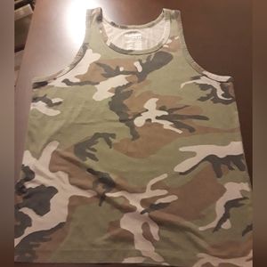 OLD NAVY Camouflage tank top size M